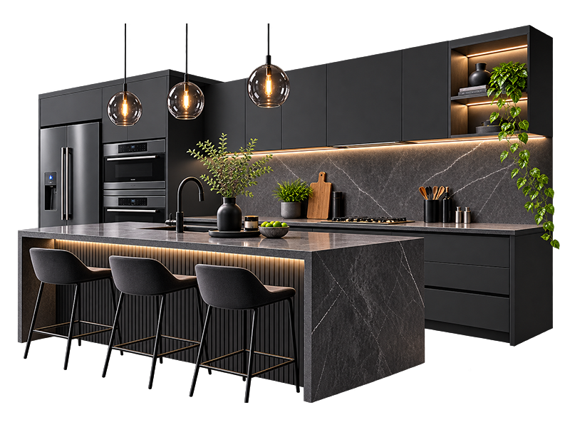 Benchtops & Finishes Benchtops & Finishes